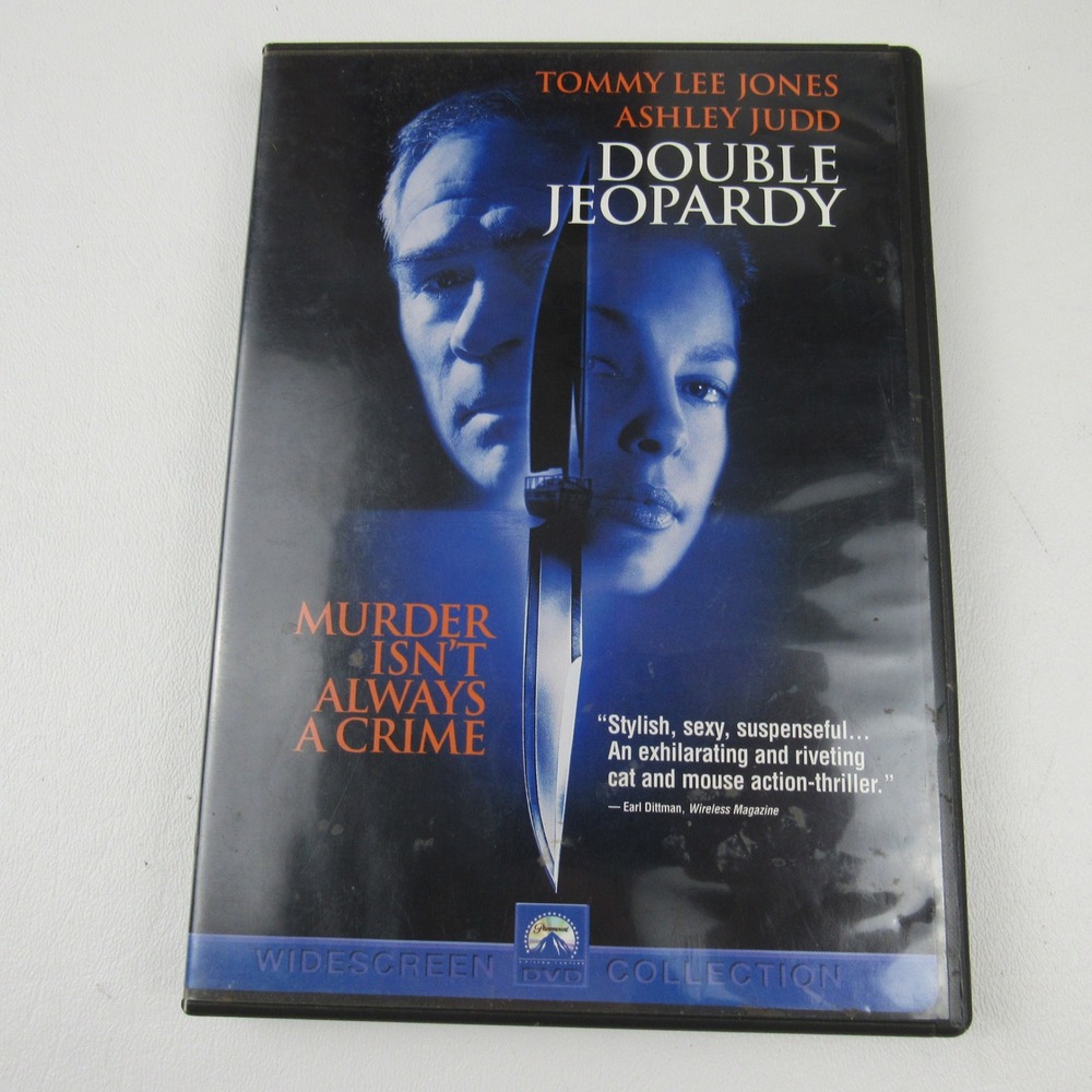 Double Jeopardy DVD Tommy Lee Jones Ashley Judd Widescreen Movie